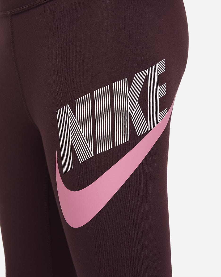 Nike leggings burgundy online